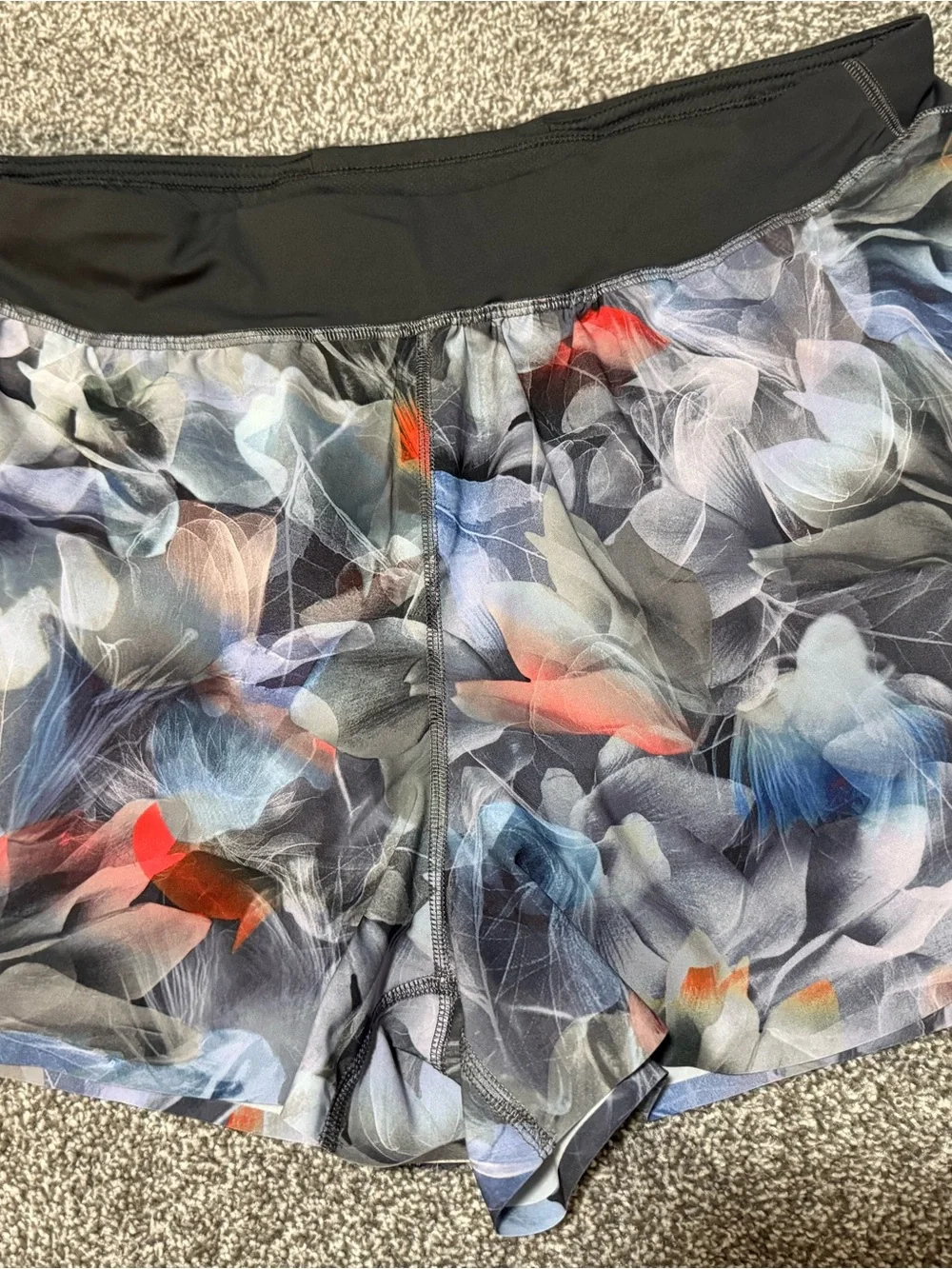 Fast and free Women's Floral-Print Athletic Shorts